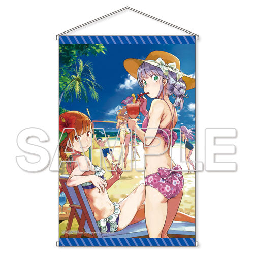 Toaru Majutsu no Index HD Wall Scroll Index & Mikoto's Beach Vacations Ver., Decorative Tapestries, animota