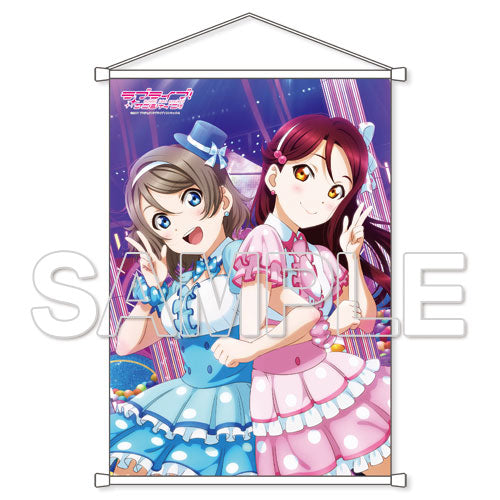 Love Live! Sunshine!! B2 Wall Scroll Riko Sakurauchi & You Watanabe, Decorative Tapestries, animota