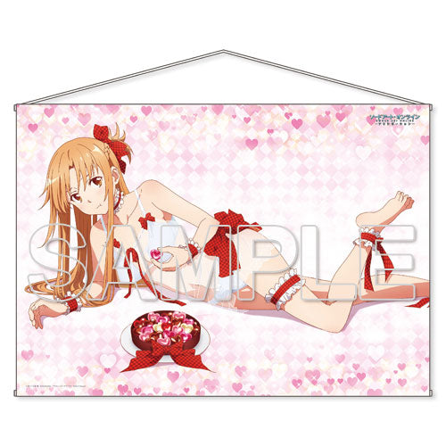Sword Art Online Alicization Asuna's Valentine B1 Wall Scroll, Decorative Tapestries, animota