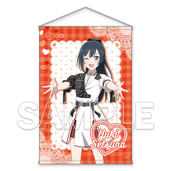 Love Live! Nijigasaki High School Idol Club B2-sized Tapestry Ver. NIJIGAKU Love Song Setsuna Yuki, Decorative Tapestries, animota