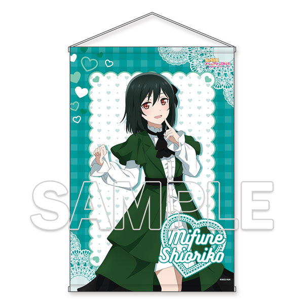 Love Live! Nijigasaki High School Idol Club B2-sized Tapestry Ver. NIJIGAKU Love Song Shioriko Mifune, Decorative Tapestries, animota