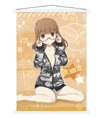 Girls und Panzer - Wall Scroll B: Saori, Decorative Tapestries, animota