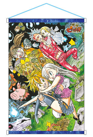 The Seven Deadly Sins (Original) - A3 Wall Scroll 2. Blue, Decorative Tapestries, animota