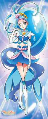 Go! Princess PreCure - Life-size Wall Scroll (Cure Mermaid), Decorative Tapestries, animota