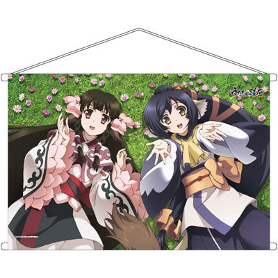 Utawarerumono - B2 Wall Scroll (1) Kuon & Ruruite, Decorative Tapestries, animota