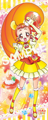 KiraKira PreCure A La Mode - Life-size Wall Scroll: Cure Custard, Decorative Tapestries, animota