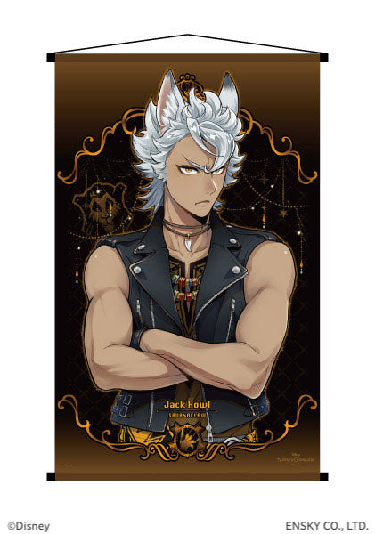 Disney Twisted Wonderland A2 Irregular Wall Scroll (7) Jack Howl, Decorative Tapestries, animota