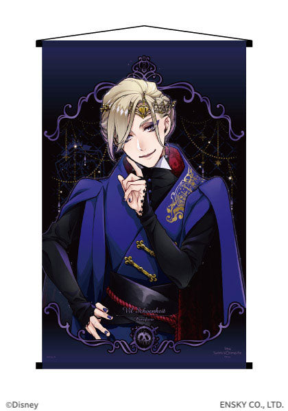 Disney Twisted Wonderland A2 Irregular Wall Scroll (14) Vil Schoenheit, Decorative Tapestries, animota