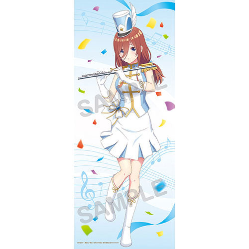 Movie The Quintessential Quintuplets Life-size Wall Scroll 3. Miku Nakano, Decorative Tapestries, animota