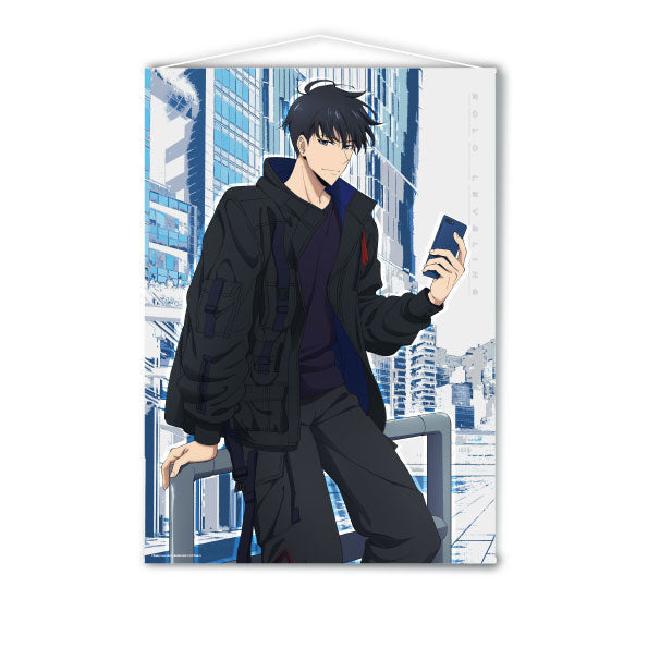 TV Anime "Solo Leveling" B2 Wall Scroll 1. Sung Jinwoo, Decorative Tapestries, animota