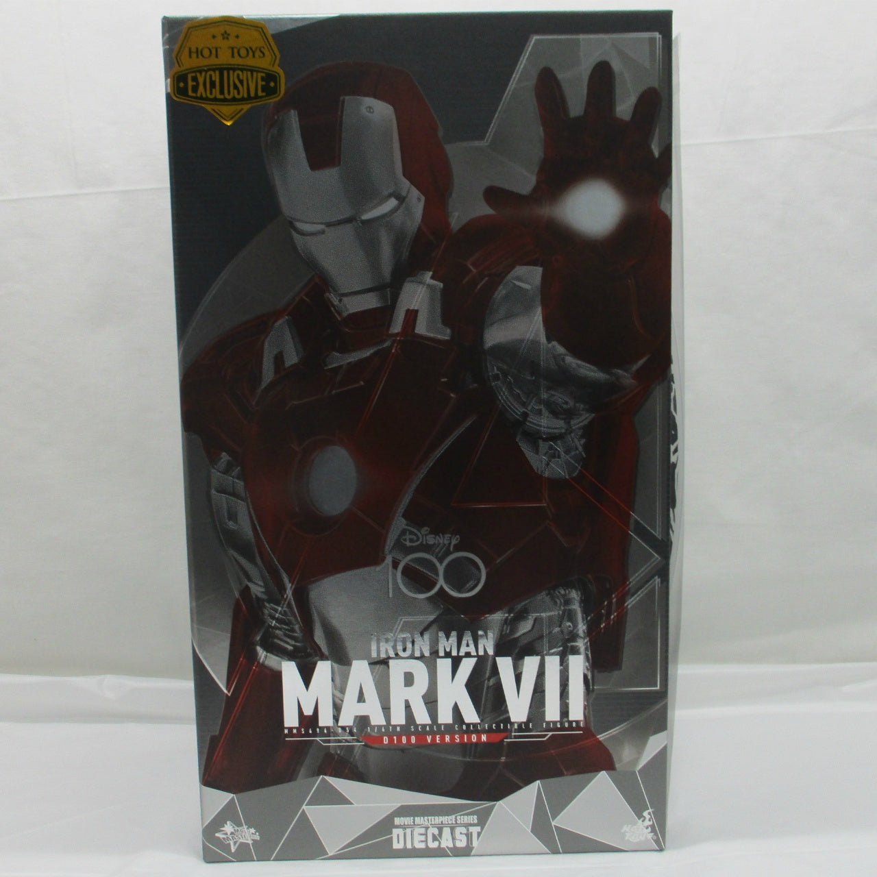 ムービーマスターピース　アイアンマンmark7 D100 ホットトイズ アイアンマンマーク 7 D100版 Disney HOT TOYS Movie