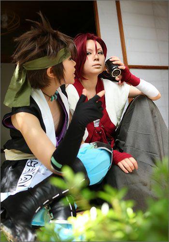 "Hakuouki - Demon of the Fleeting Blossom" Shinpachi Nagakura (Japanese clothing) style cosplay wig | animota