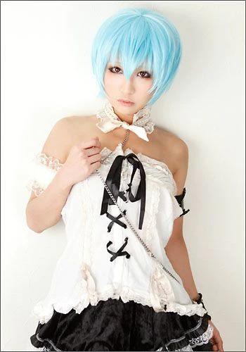 ”NEON GENESIS EVANGELION” Rei Ayanami style cosplay wig | animota