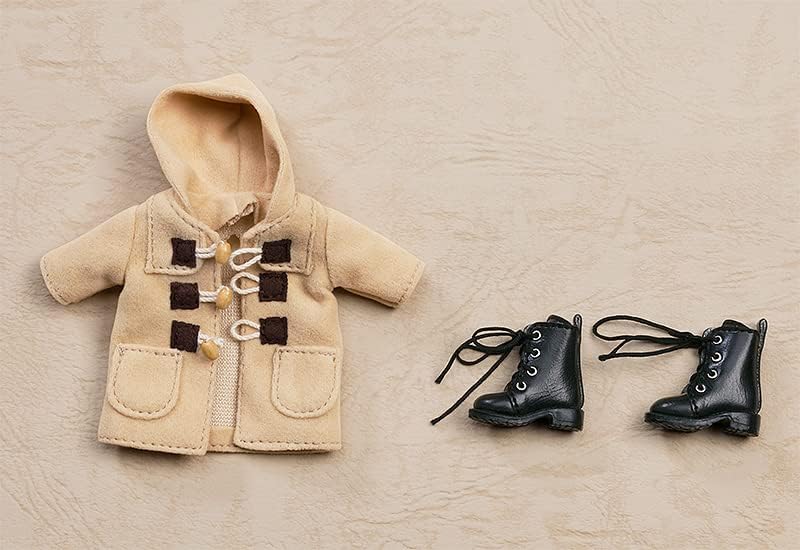 Nendoroid Doll Warm Clothing Set: Boots & Duffle Coat (Beige) | animota