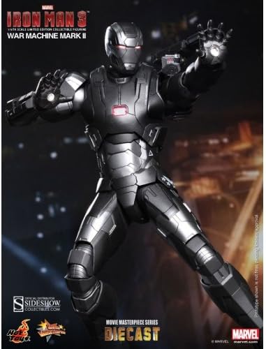 Movie Masterpiece DIECAST - Iron Man 3 1/6 Scale Figure: War Machine Mark 2 | animota
