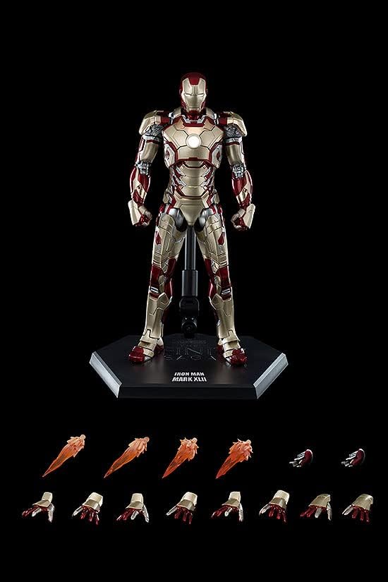 Marvel Studio: Infinity Saga DLX Iron Man Mark. 42 1/12 Posable Figure | animota
