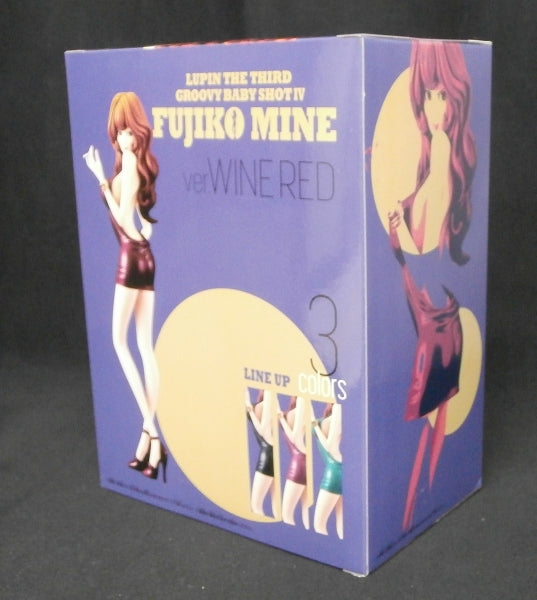Lupin the Third Fujiko Mine GROOVY BABY SHOT IV ver. Wine Red