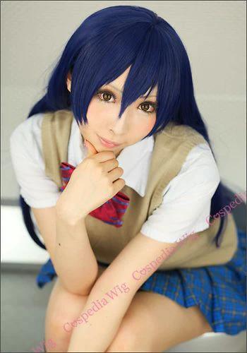 "Love Live!" Umi Sonoda style cosplay wig | animota