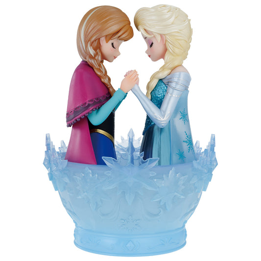 Disney Princess heart to face Ana＆Elsa Figure Last One ver. [Ichiban-Kuji Prize Last One]