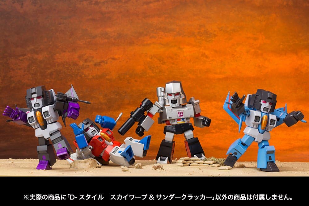 D-Style - Transformers: Skywarp & Thundercracker Plastic Model | animota