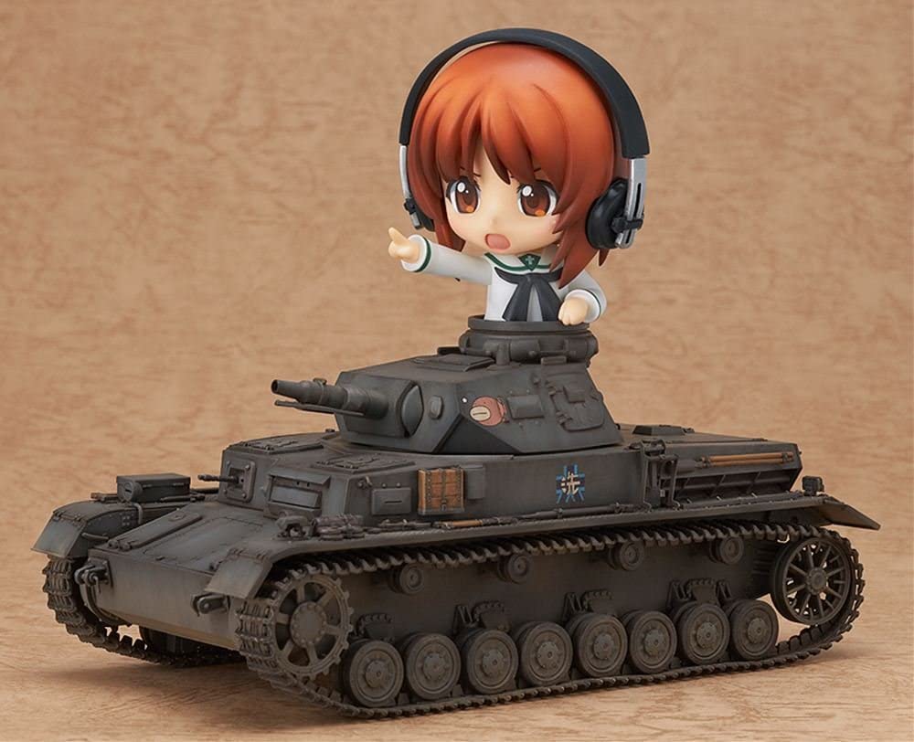 Nendoroid Girls und Panzer Miho Nishizumi (Goodsmile Online Shop Pre-order Bonus: Tank Style Base + Chair Set) | animota