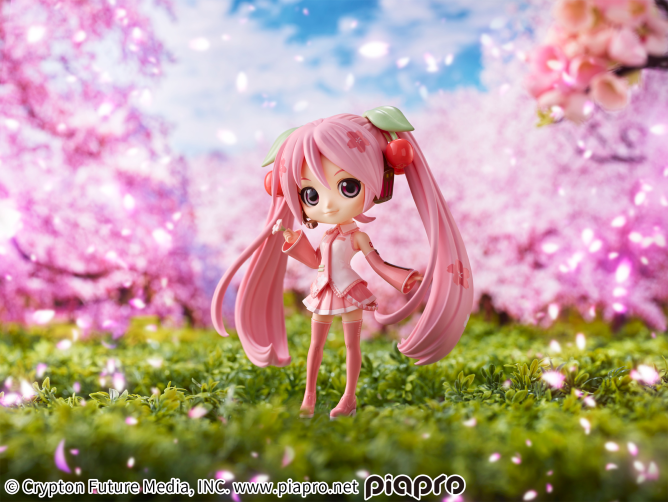 Q posket - Sakura Miku A(Normal collar ver) | animota
