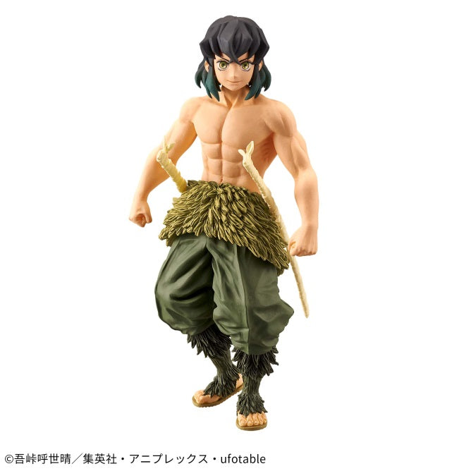 Demon Slayer: Kimetsu no Yaiba - Figure -Kizuna no Sou- Ninth Form - Inosuke Hashibira (sepia collar Ver.) | animota