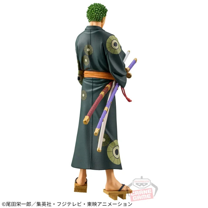ONE PIECE DXF THE GRANDLINE SERIES Wano Country - Roronoa Zoro Yukata Ver.