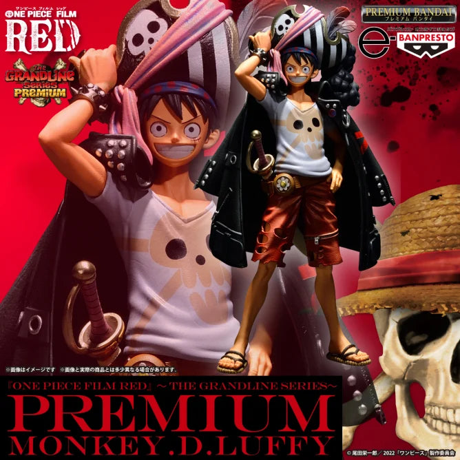 ONE PIECE FILM RED – DIE GRANDLINE-SERIE PREMIUM MONKEY.D.LUFFY 