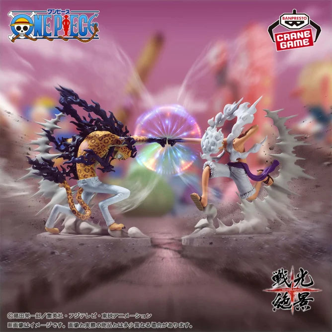 ONE PIECE Spectacular Battle Scenery - MONKEY.D.LUFFY GEAR5, Action & Toy Figures, animota