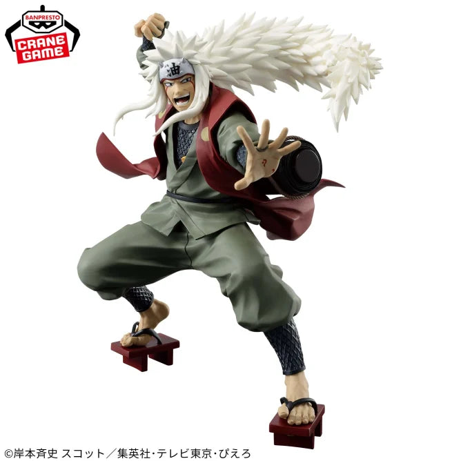 NARUTO: Shippuden BANPRESTO FIGURE COLOSSEUM Sculpting Shinobi World War Jiraiya