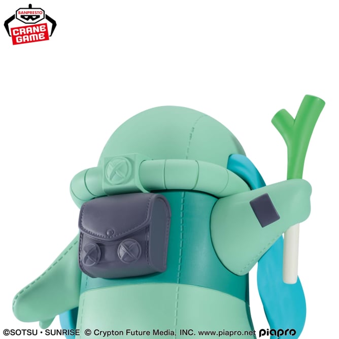 Gundam 45th Anniversary × Hatsune Miku Figure - Zaku Plush Costume (Hatsune Miku Ver.)