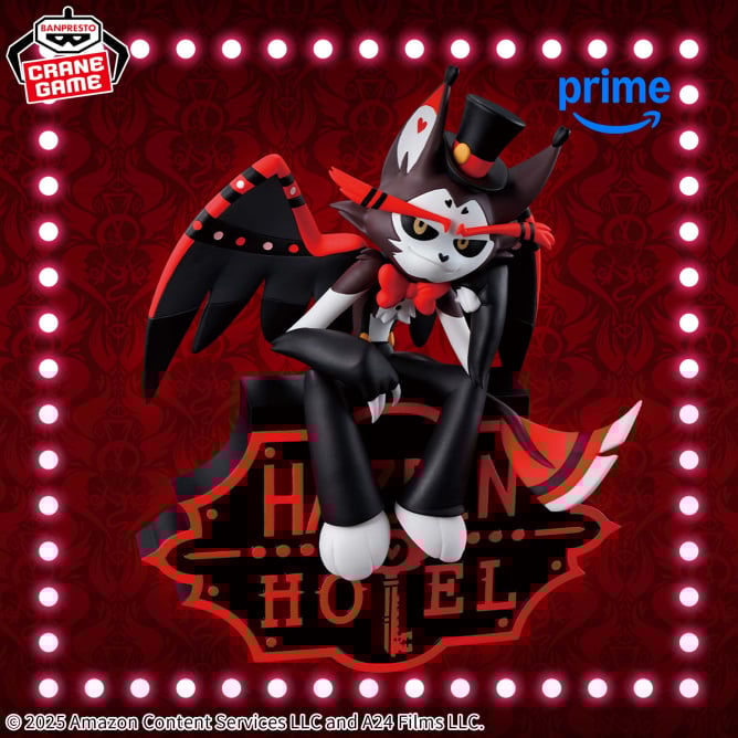 Hazbin Hotel - Monitor-Top Figure - Husk (Normal Ver.)