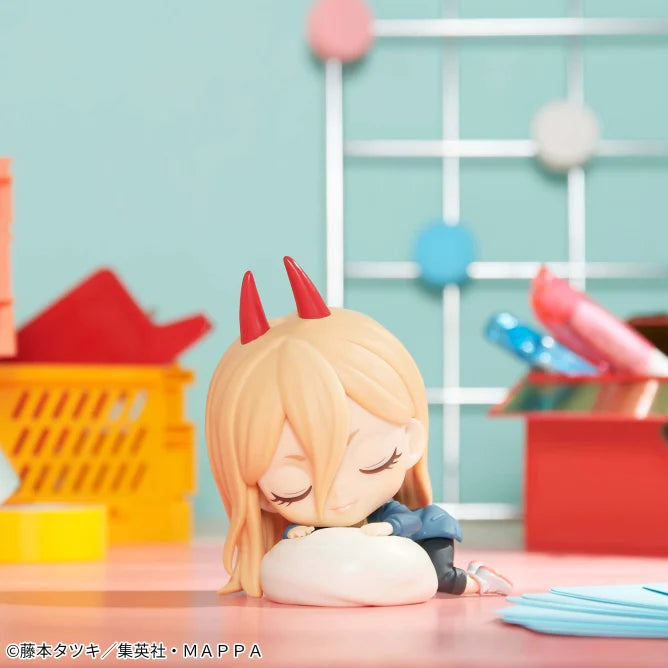 CHAINSAW MAN - Q posket sleeping - Power | animota