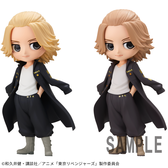 Tokyo Revengers Qposket Figure Manjirou Sano A & B Color Set