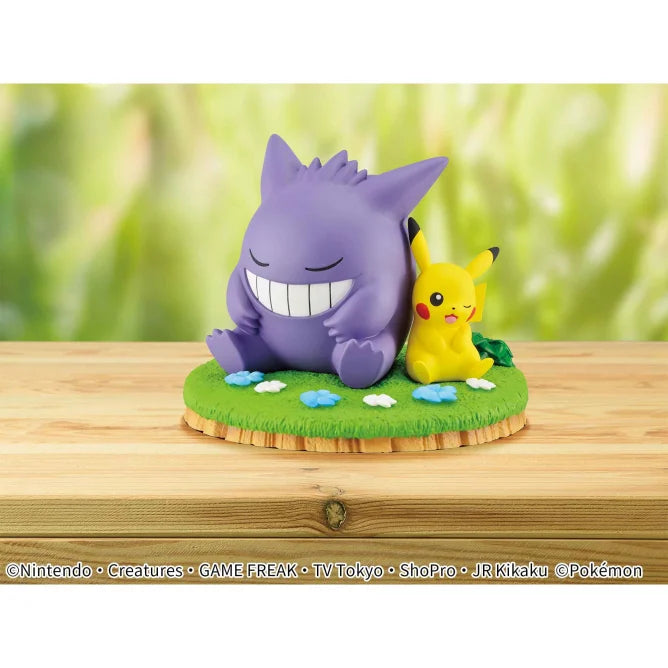 Pocket Monsters - Relaxing time - Pikachu & Gengar - Figure | animota