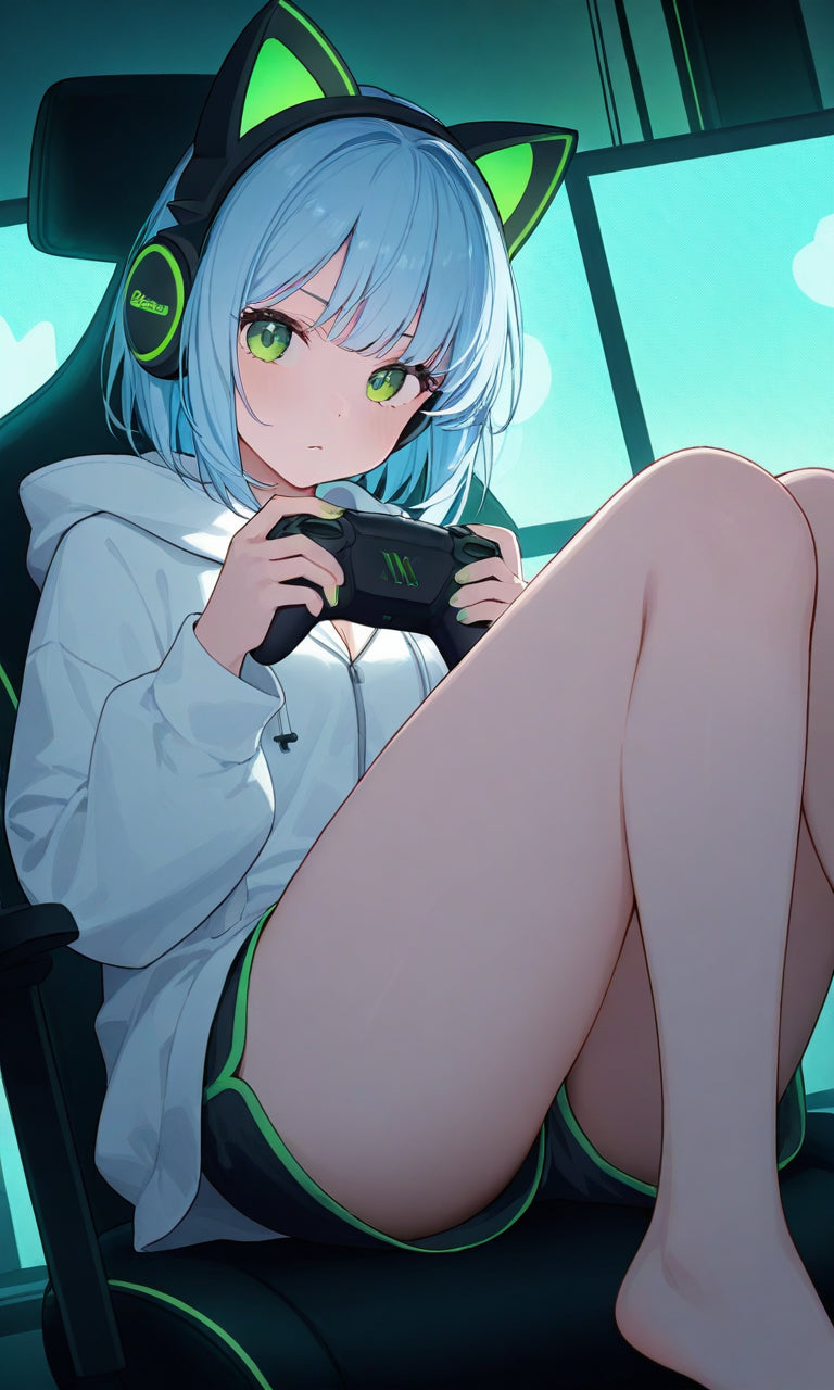 animota-chan Live Game Streaming Ver. (Free), Digital Artwork, animota