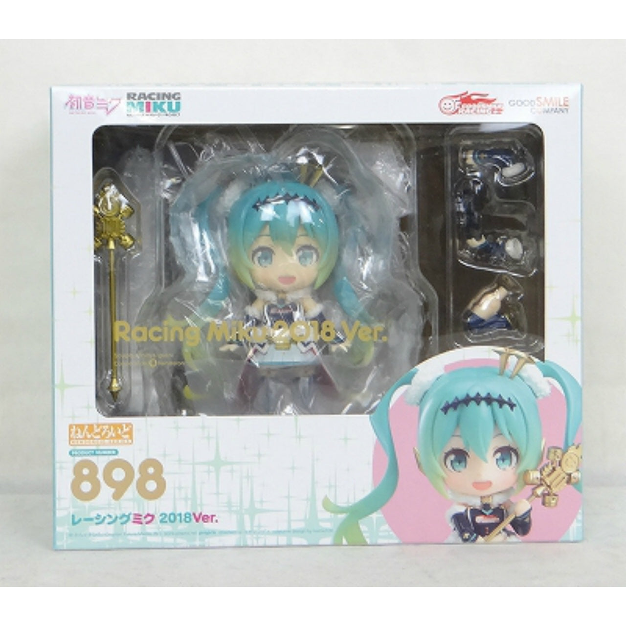 Nendoroid No.898 Racing Miku 2018 Ver., Action & Toy Figures, animota