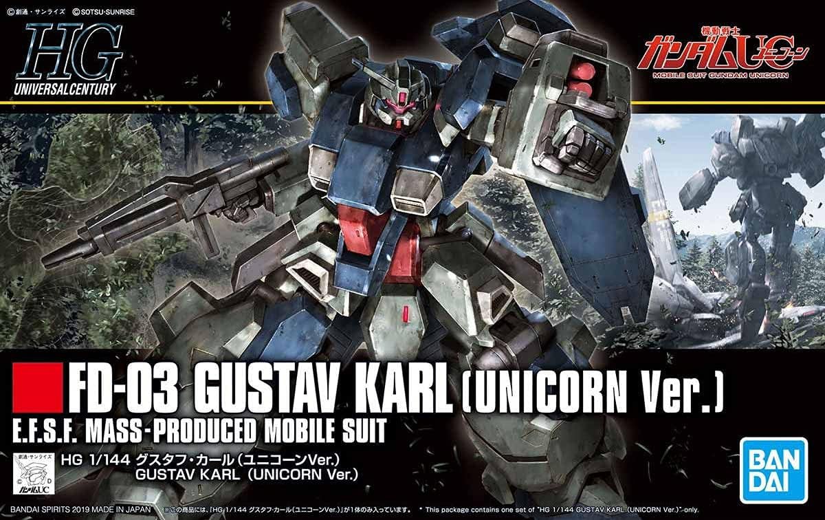 1/144 HGUC "Mobile Suit Gundam Unicorn" Gustav Karl Unicorn Ver. | animota