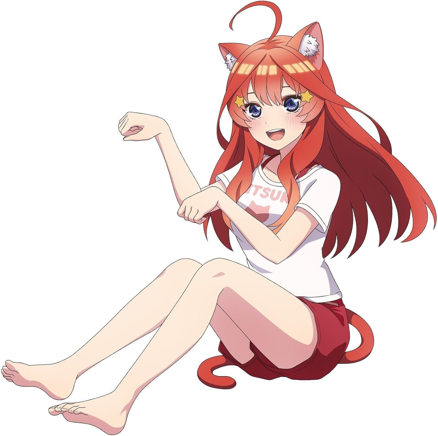 The Quintessential Quintuplets∬ - Desktop Cute Figure - Itsuki Nakano - newly drawn Cat room wear Ver. | animota