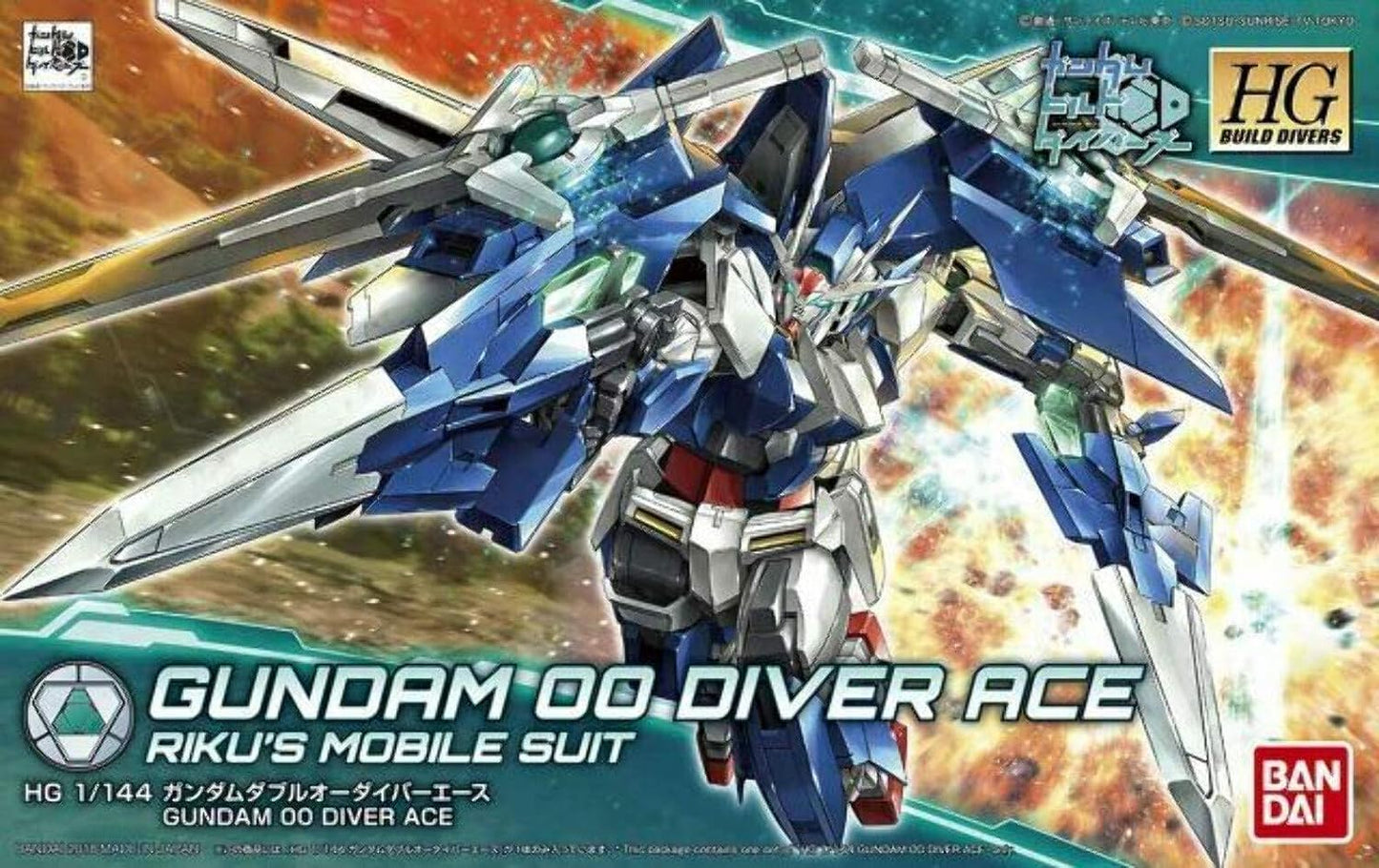 1/144 HGBD GUNDAM 00 DIVER Ace | animota