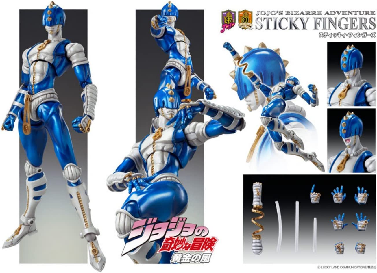 Super Action Statue - JoJo's Bizarre Adventure Part.V #32 Sticky Fingers (Hirohiko Araki Specified Color) | animota