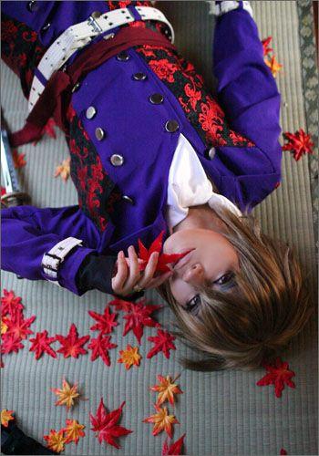 "Hakuouki - Demon of the Fleeting Blossom" Chikage Kazama style cosplay wig | animota