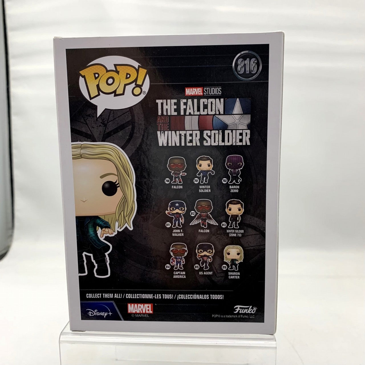 FUNKO POP! The Falcon and the Winter Soldier 816 Sharon Carter