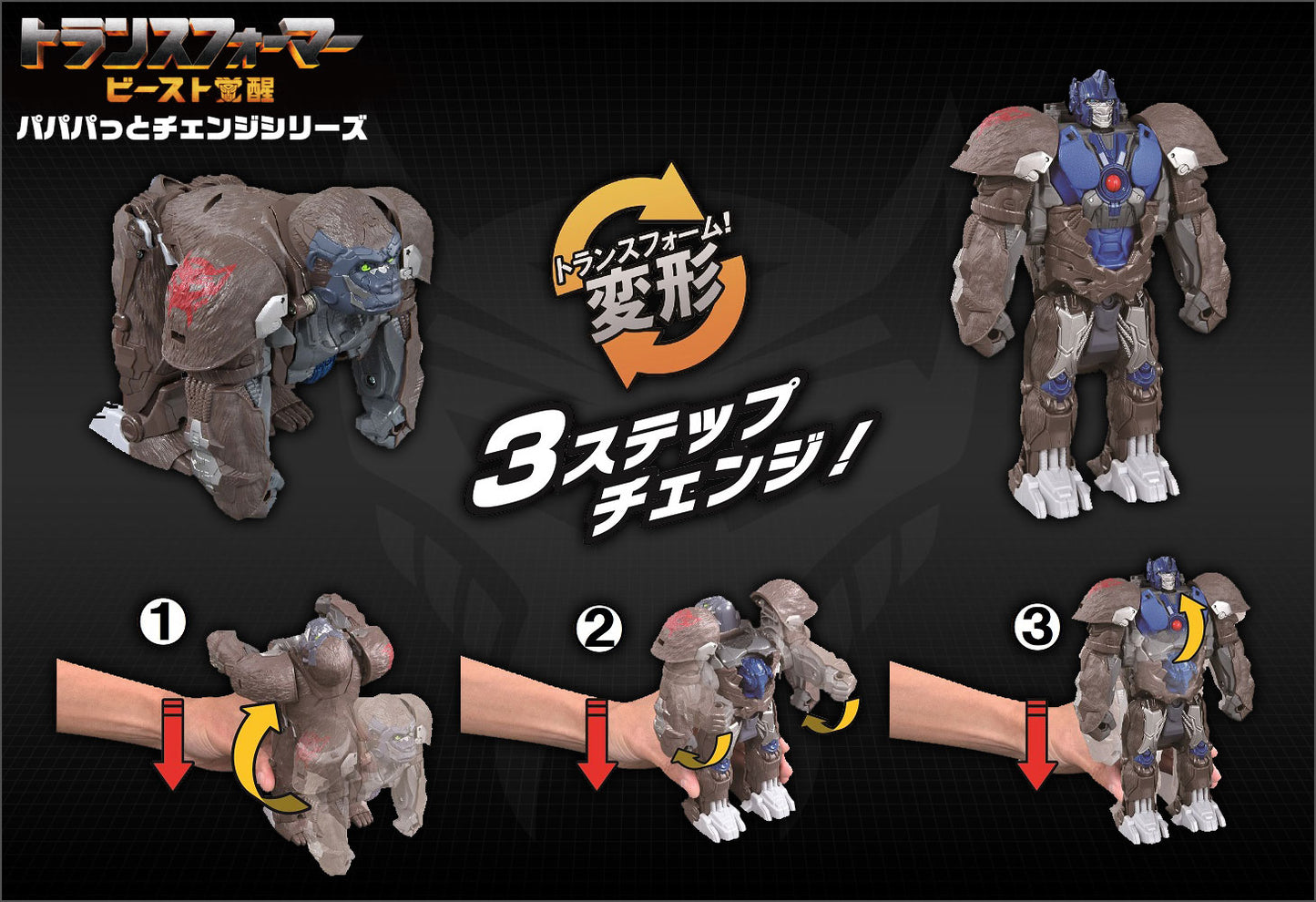 Transformers Beast Awakening BPC-01 Daddy Change Optimus Primal