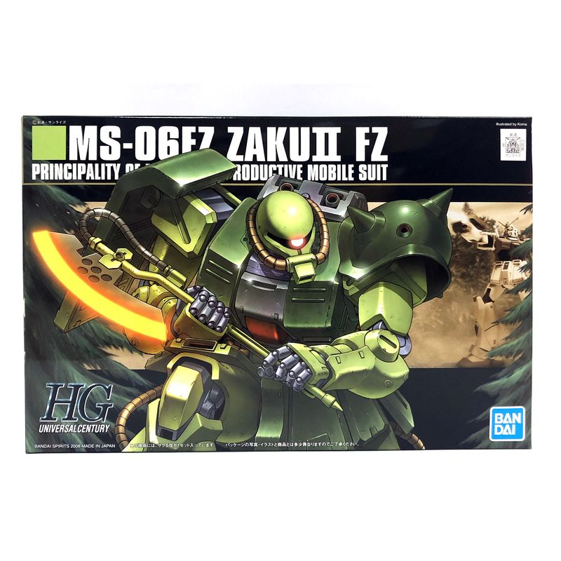 HGUC 087 MS-06FZ Zaku II Kai (BANDAI SPIRITS), Action & Toy Figures, animota
