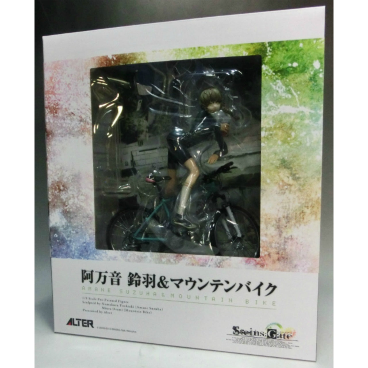 ALTER STEINS GATE Amane Suzuha and Mountain Bike 1/8 PVC, Action & Toy Figures, animota