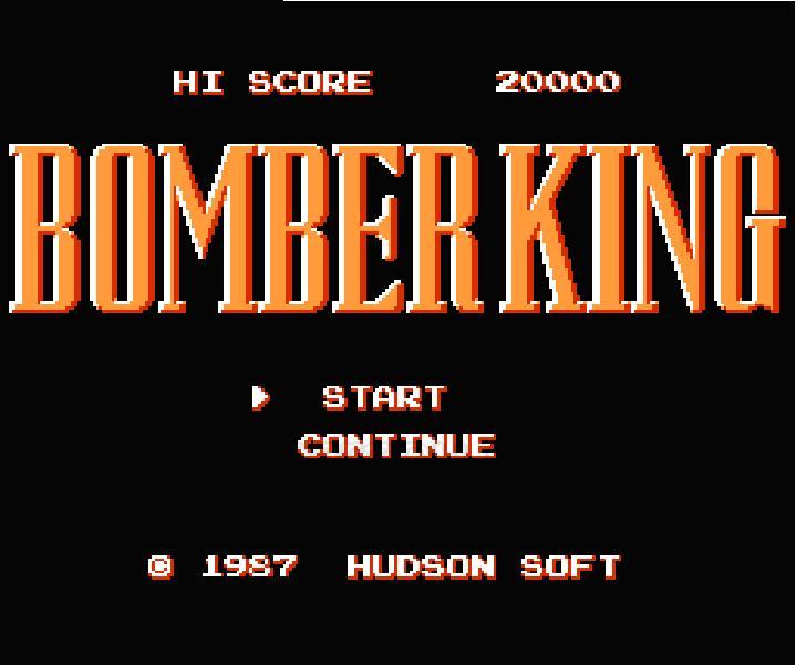 BOMBER KING.Nintendo Famicom Japanese Version