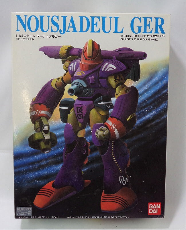 Bandai Plastic Model Macross 1/144 Nousjadel Ger, Action & Toy Figures, animota
