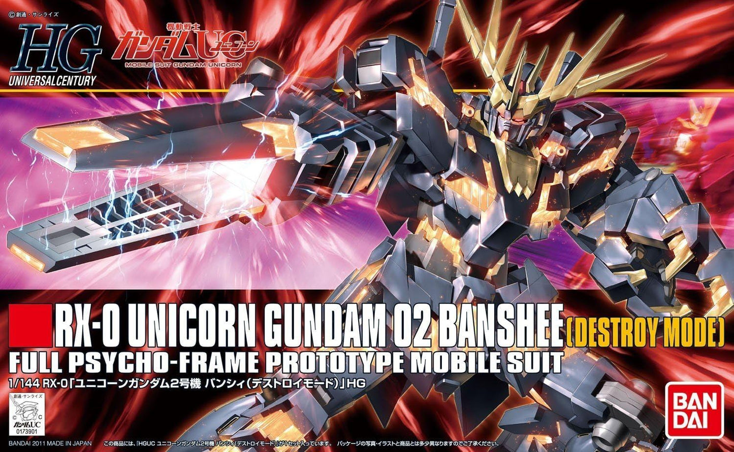 1/144 "Gundam UC" HGUC Banshee Destroy Mode | animota